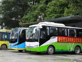 凌云：新能源純電動(dòng)公交車為百姓出行帶來便利舒適